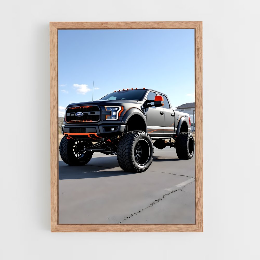 Poster Raptor Power – affiche Ford (vue 4)
